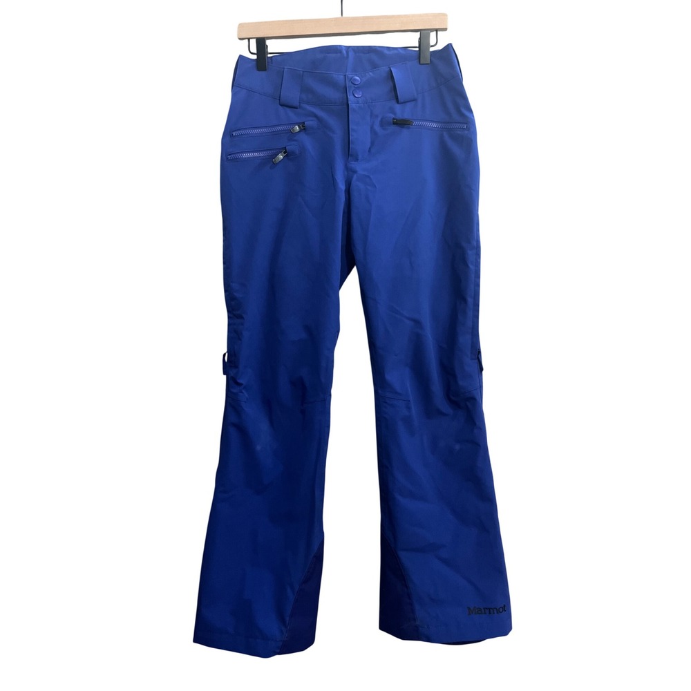 Marmot Slopestar Snow Pants Womens XS Royal Blue Snowboarding Skiing